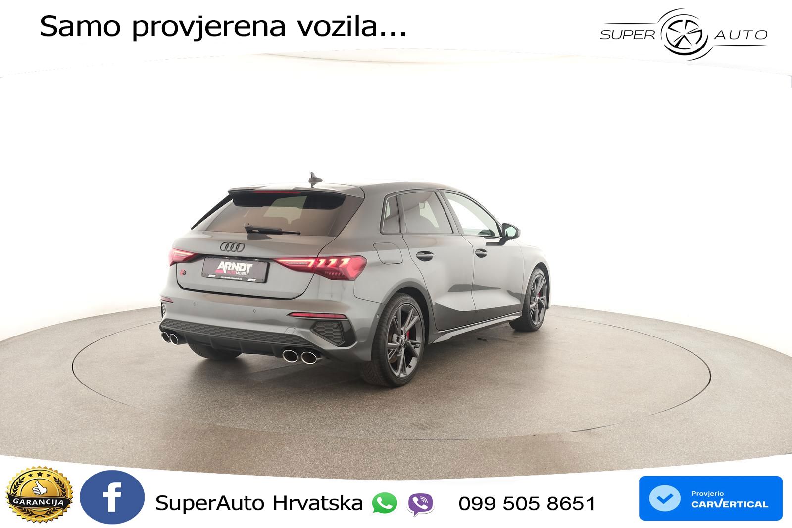 Audi S3 2.0 TFSI (310 KS) quattro S tronic