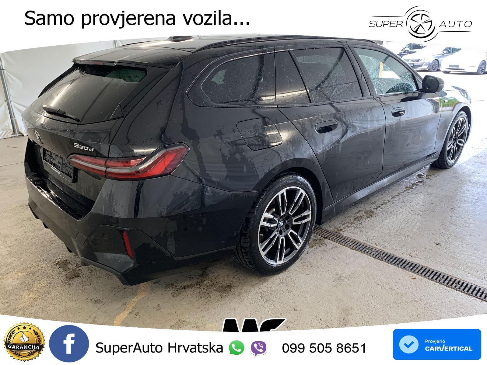 BMW 520d Touring (197 KS) xDrive Steptronic M Sport LED+GR SJED+ACC