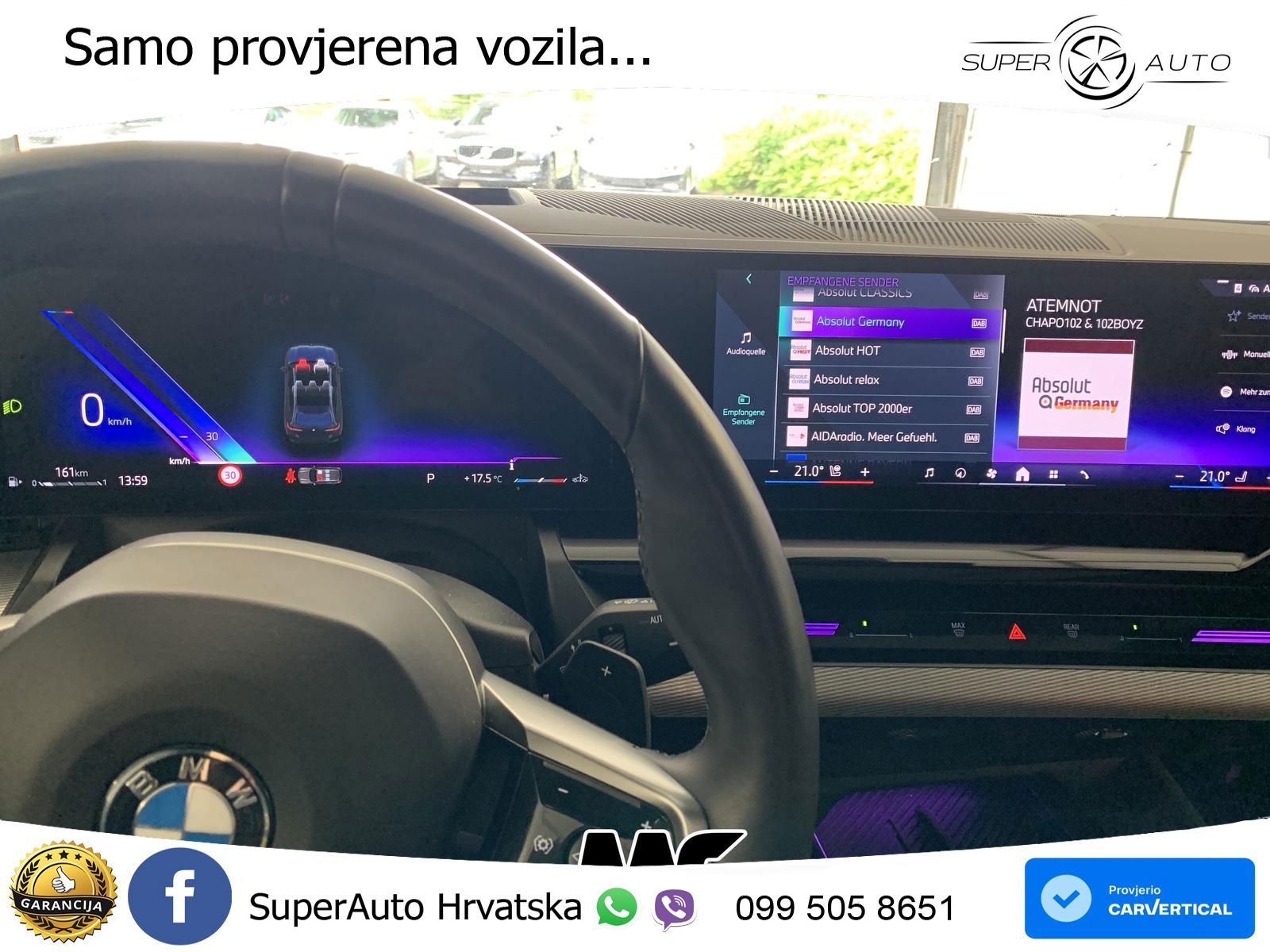 BMW 520d Touring (197 KS) xDrive Steptronic M Sport LED+GR SJED+ACC