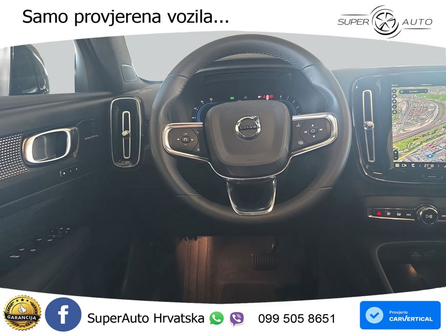 Volvo XC40 2.0 B4 AWD 197 KS Automatic ACC+GR SJED+360+PANO
