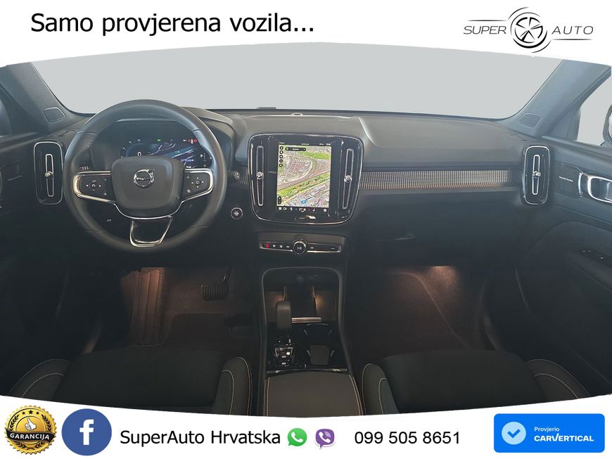 Volvo XC40 2.0 B4 AWD 197 KS Automatic ACC+GR SJED+360+PANO