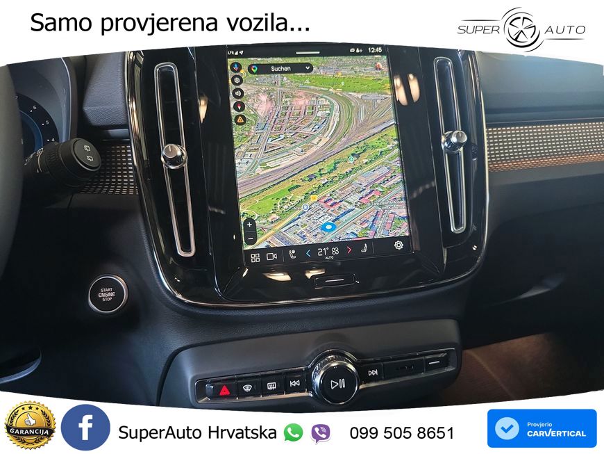 Volvo XC40 2.0 B4 AWD 197 KS Automatic ACC+GR SJED+360+PANO