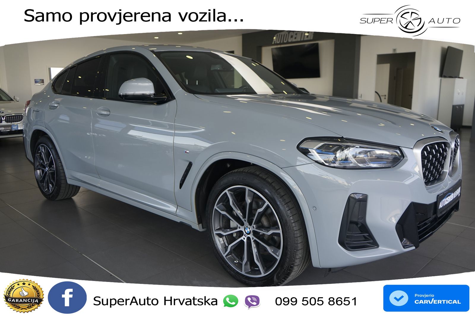 BMW X4 30d (286 KS) xDrive Steptronic M Sport LED+GR SJED+ACC