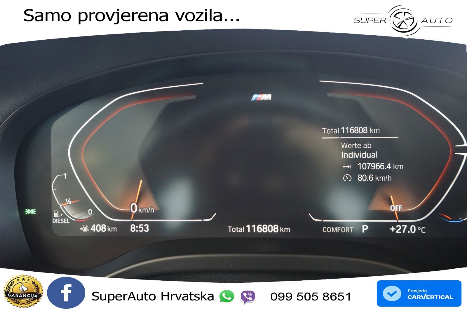 BMW X4 30d (286 KS) xDrive Steptronic M Sport LED+GR SJED+ACC