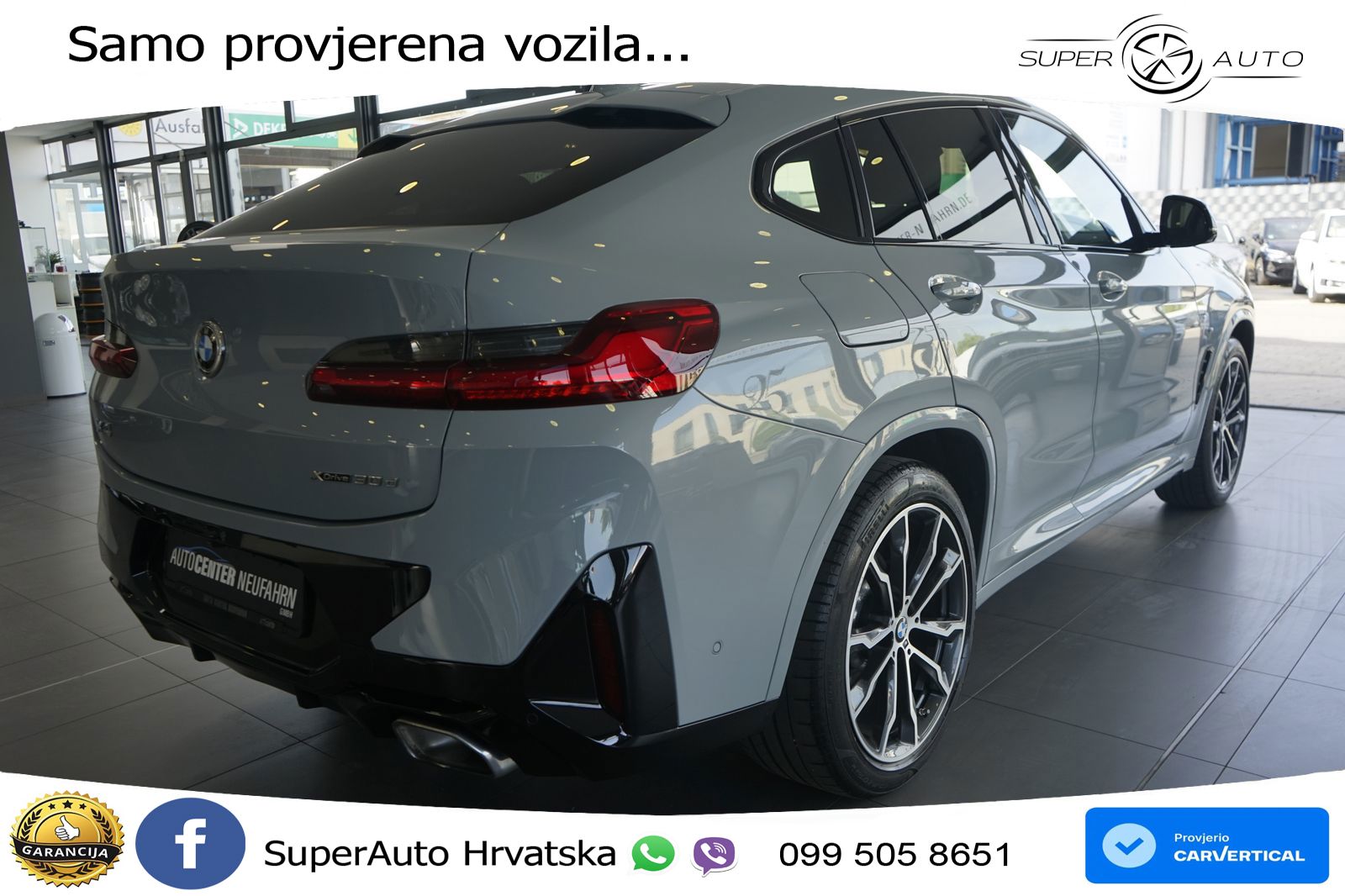 BMW X4 30d (286 KS) xDrive Steptronic M Sport LED+GR SJED+ACC