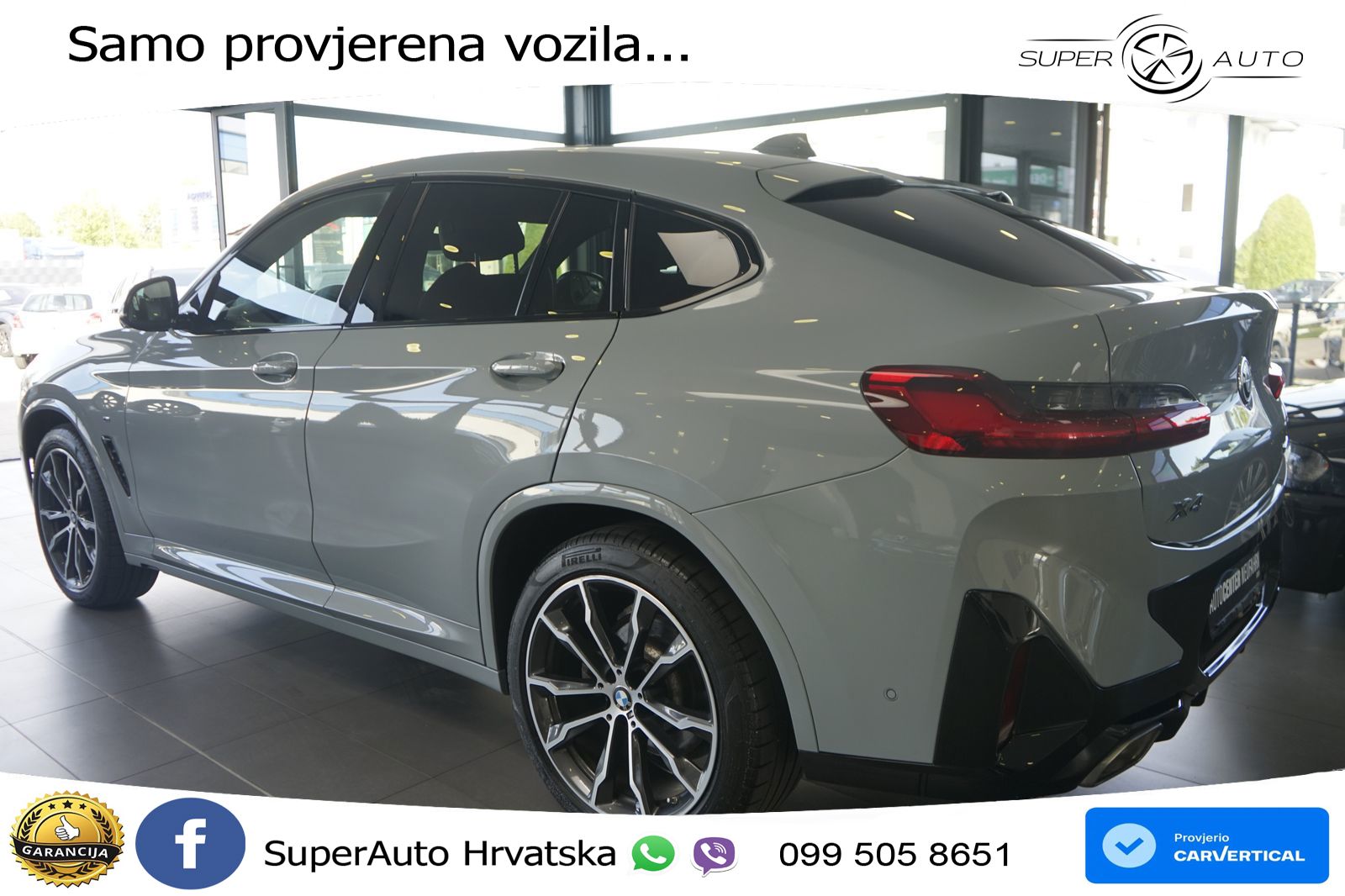 BMW X4 30d (286 KS) xDrive Steptronic M Sport LED+GR SJED+ACC