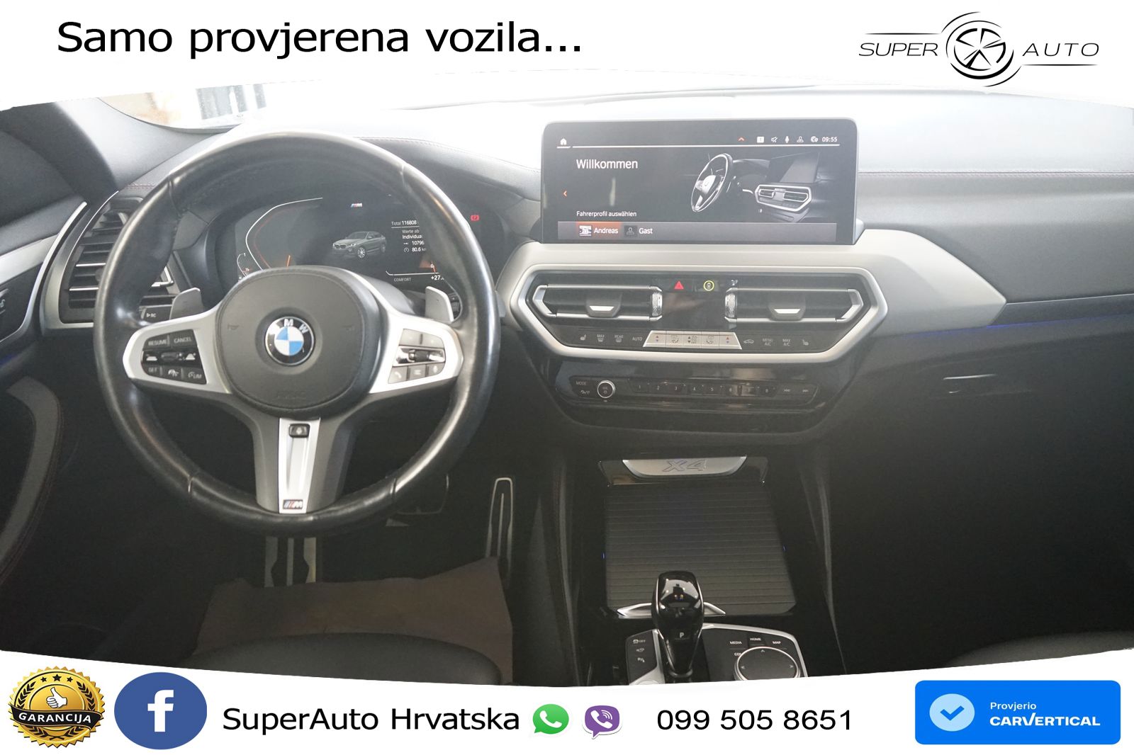 BMW X4 30d (286 KS) xDrive Steptronic M Sport LED+GR SJED+ACC