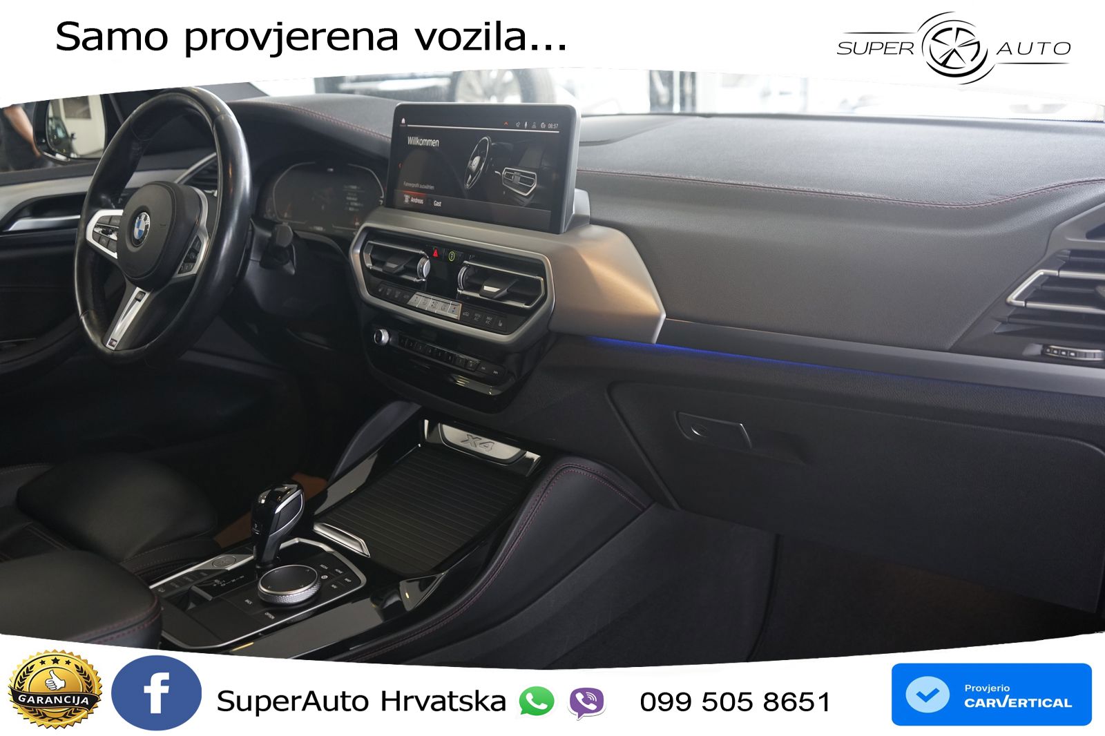 BMW X4 30d (286 KS) xDrive Steptronic M Sport LED+GR SJED+ACC