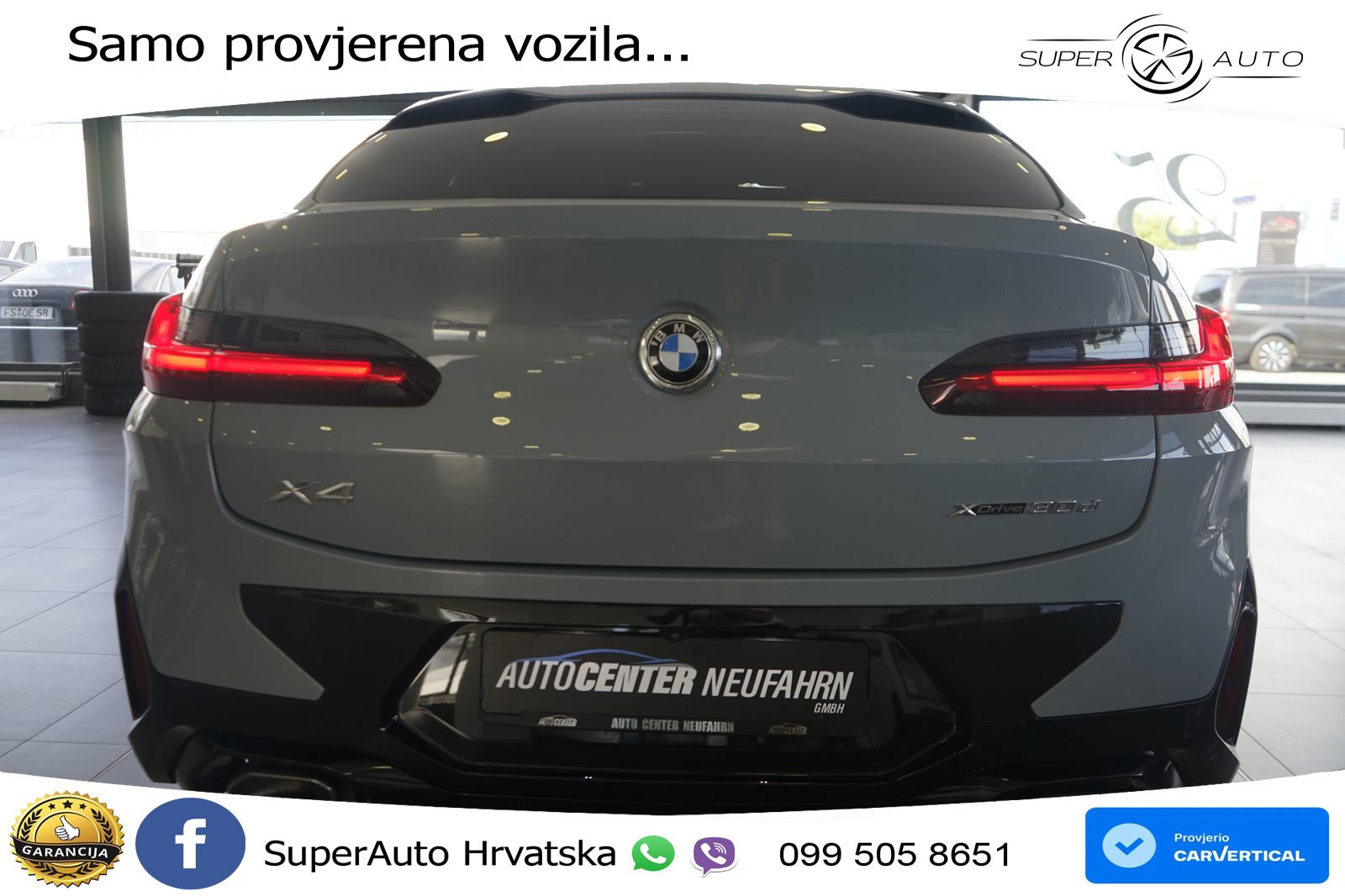 BMW X4 30d (286 KS) xDrive Steptronic M Sport LED+GR SJED+ACC