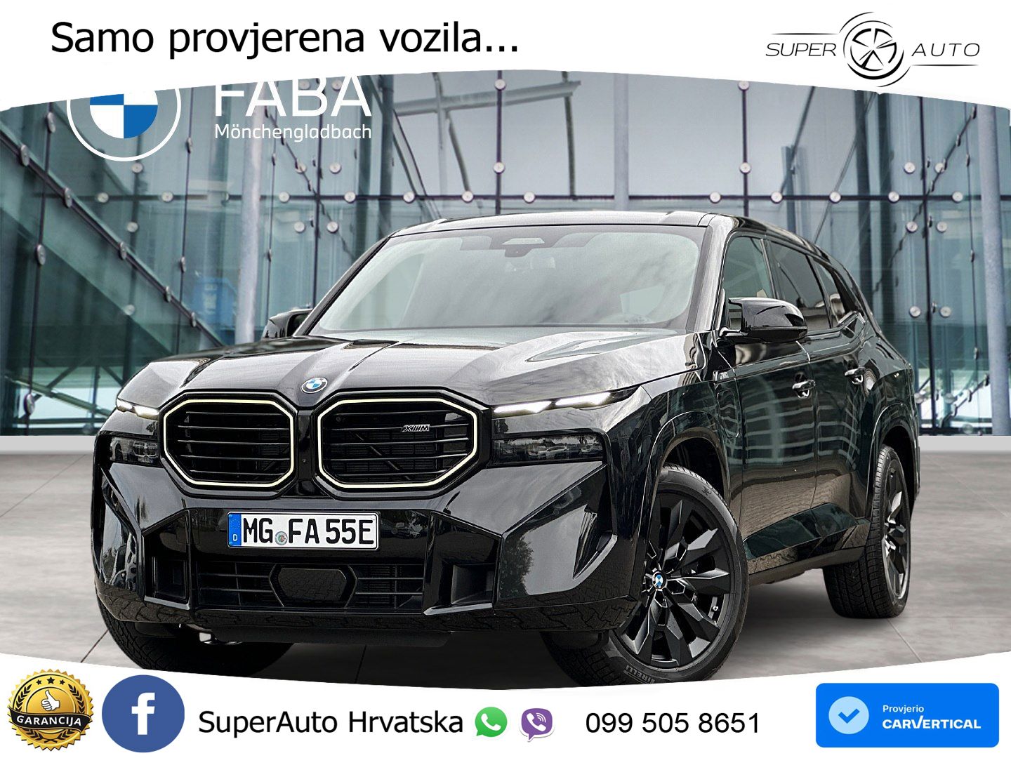 BMW XM 50e (476 KS) M xDrive M Steptronic LED+GR SJED+ACC