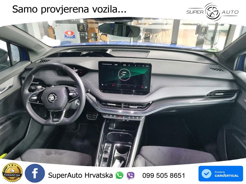 Škoda Enyaq iV 80x 82 kWh (265 KS) AWD SportLine ACC+HEAD+4xGR SJED+360+PANO