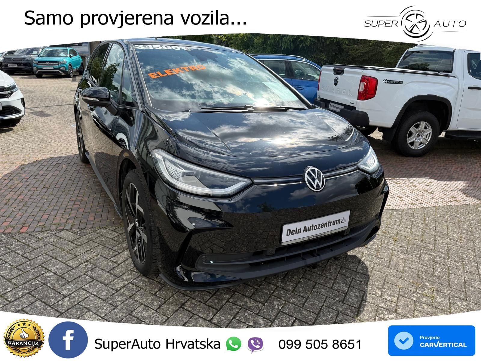 Volkswagen ID.3 Pro 62 kWh (204 KS) LED+GR SJED+ACC