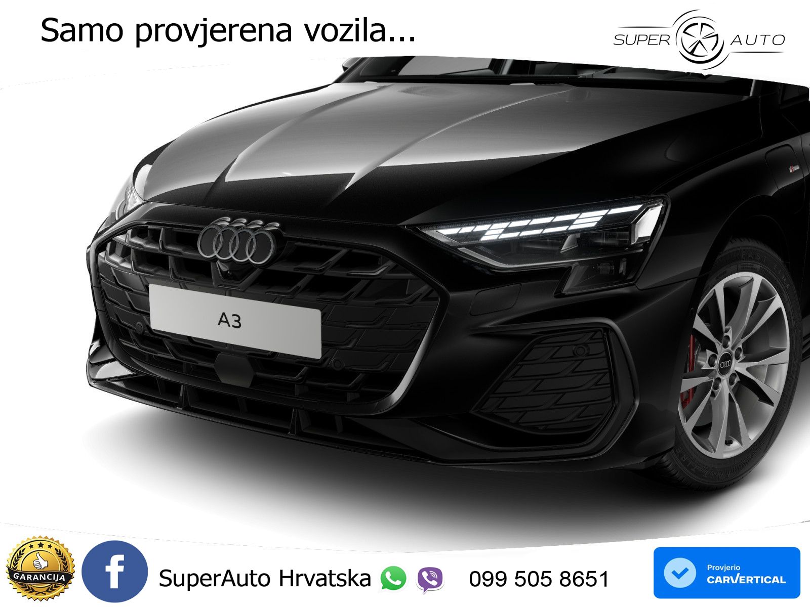 Audi A3 45 TFSIe (272 KS) S tronic S line LED+GR SJED+ACC