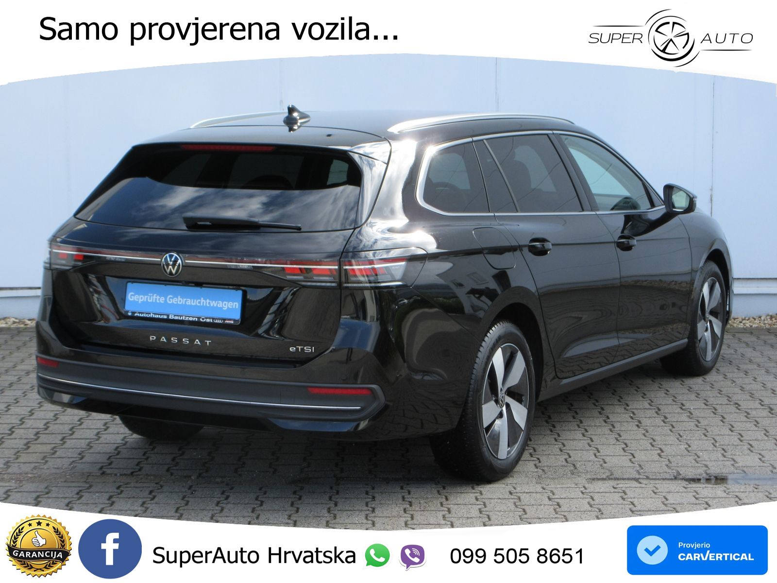 Volkswagen Passat Variant 1.5 eTSI (150 KS) DSG MATRIX+GR SJED+KAM