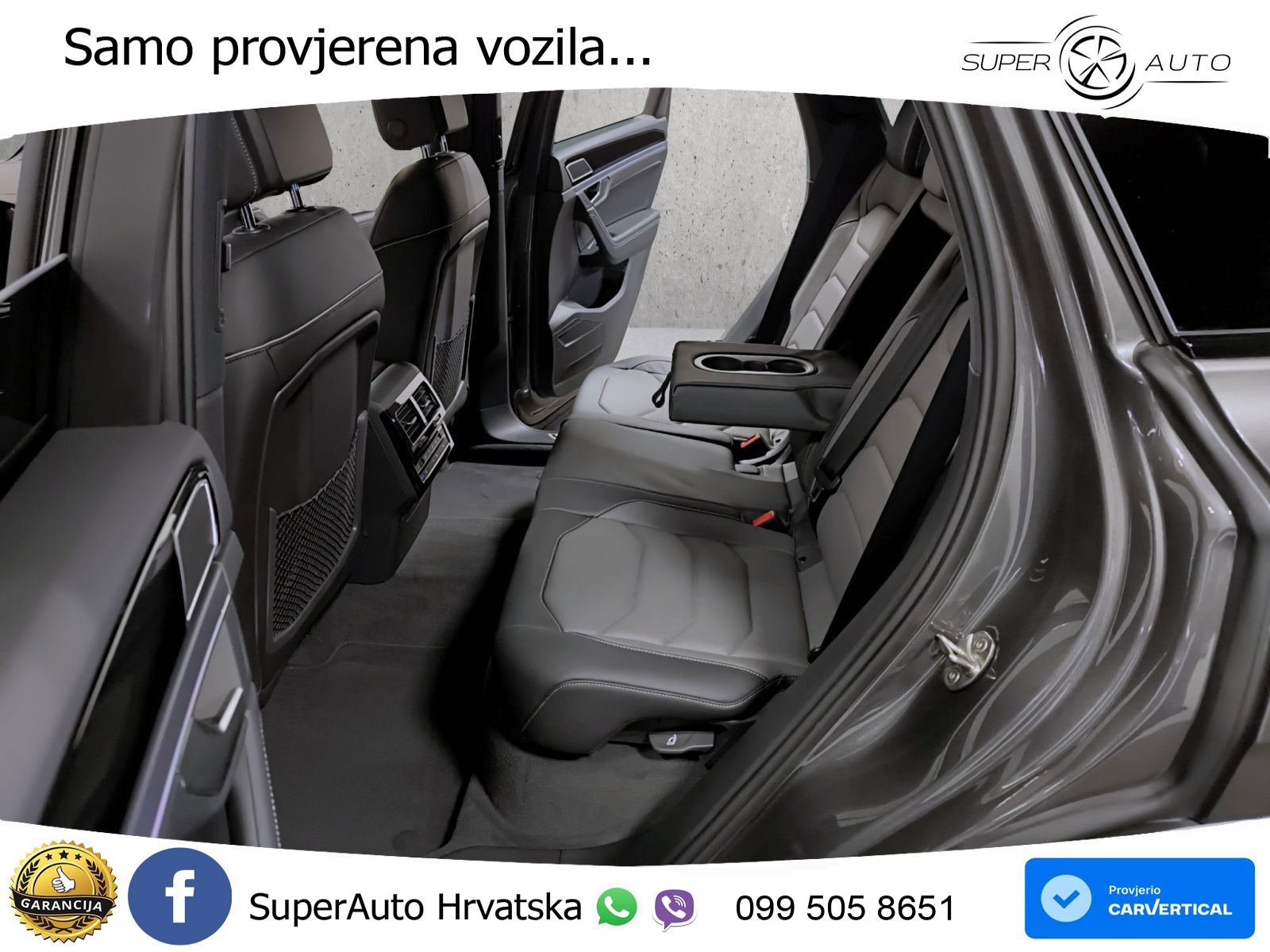 Volkswagen Touareg 3.0 V6 TDI (286 KS) 4MOTION Tiptronic ZRAČNI+ACC+GR SJED+KAM+PANO
