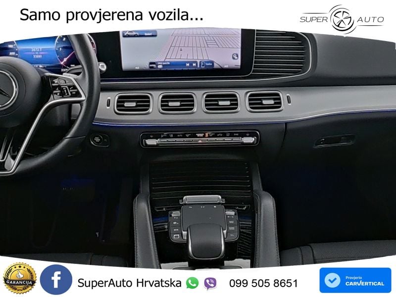Mercedes GLE 450d (367 KS) EQ Boost 4MATIC 9G-TRONIC AMG ZRAČNI+ACC+GR SJED+360+PANO