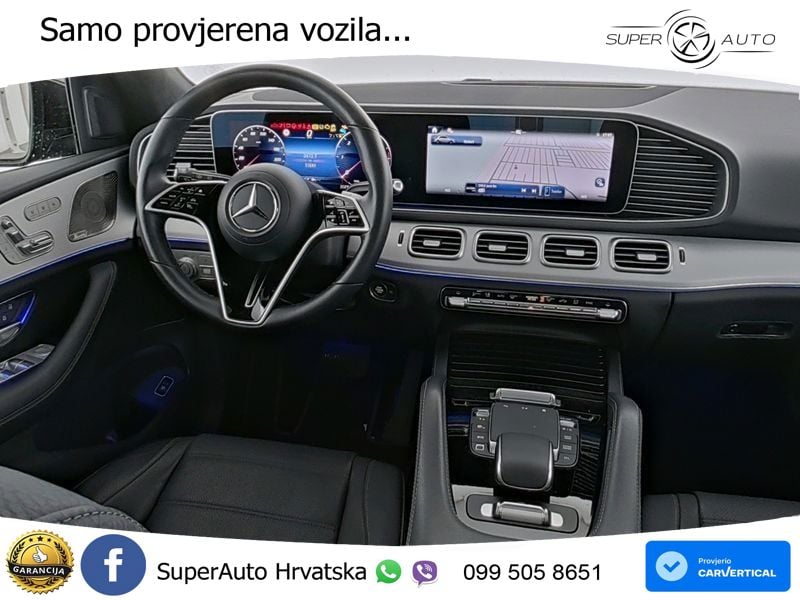 Mercedes GLE 450d (367 KS) EQ Boost 4MATIC 9G-TRONIC AMG ZRAČNI+ACC+GR SJED+360+PANO