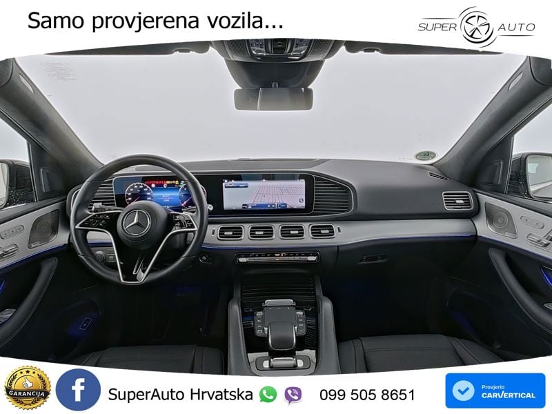 Mercedes GLE 450d (367 KS) EQ Boost 4MATIC 9G-TRONIC AMG ZRAČNI+ACC+GR SJED+360+PANO