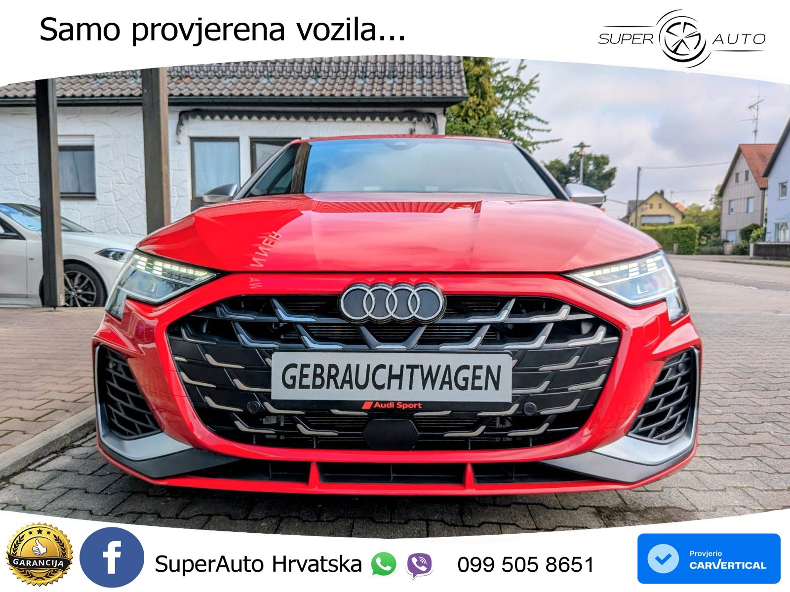 Audi S3 2.0 TFSI (333 KS) quattro S tronic MATRIX+GR SJED+KAM