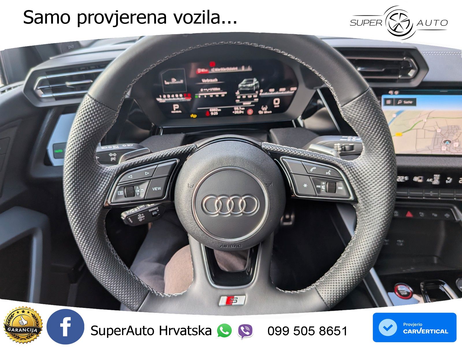 Audi S3 2.0 TFSI (333 KS) quattro S tronic MATRIX+GR SJED+KAM