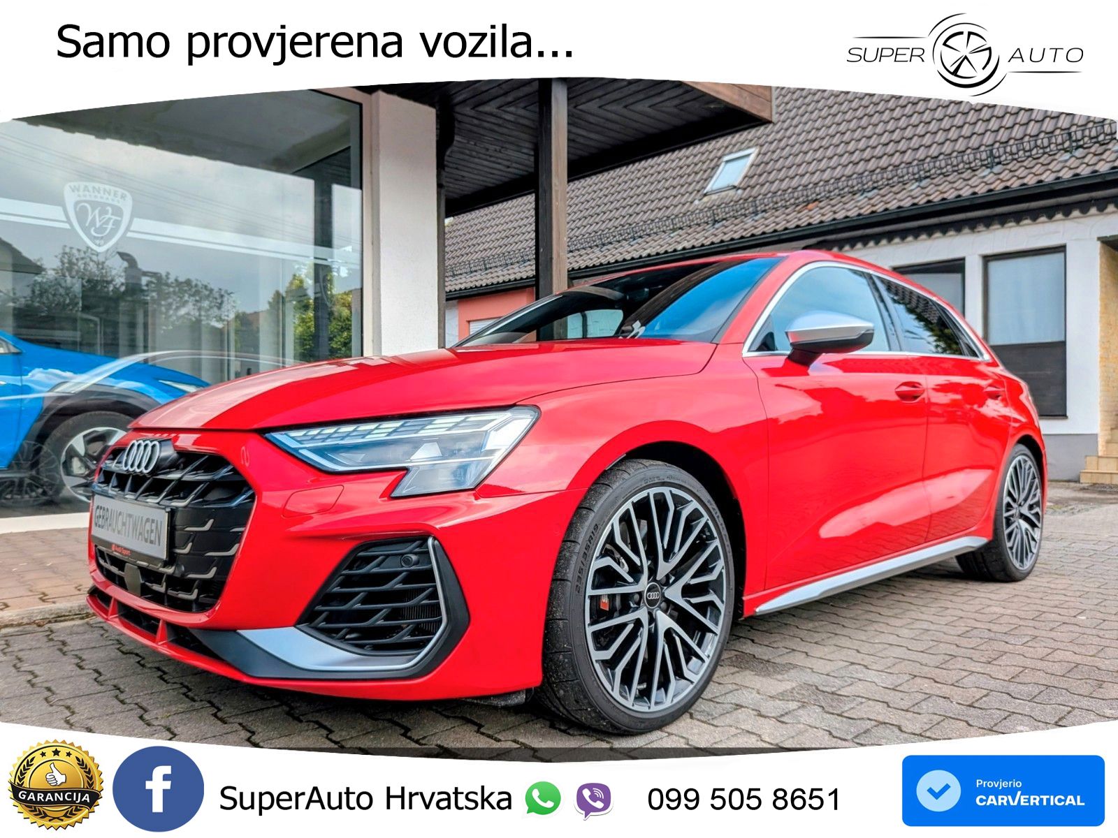 Audi S3 2.0 TFSI (333 KS) quattro S tronic MATRIX+GR SJED+KAM