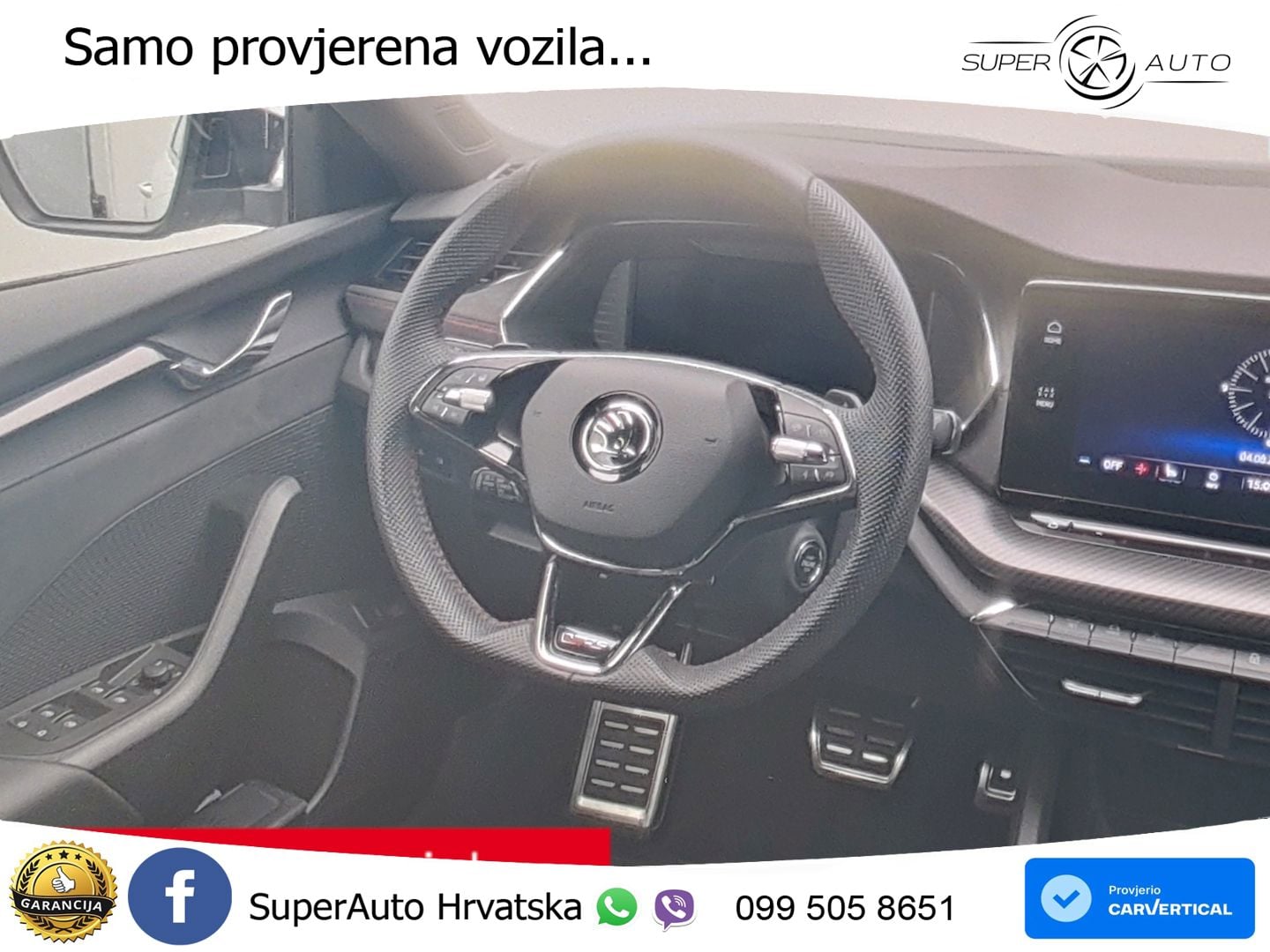Škoda Octavia Combi RS 2.0 TDI (200 KS) 4x4 DSG MATRIX+GR SJED+KAM