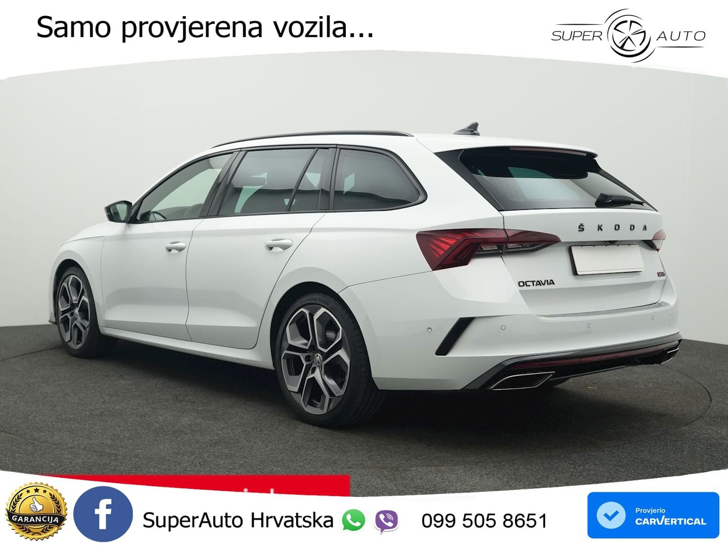 Škoda Octavia Combi RS 2.0 TDI (200 KS) 4x4 DSG MATRIX+GR SJED+KAM