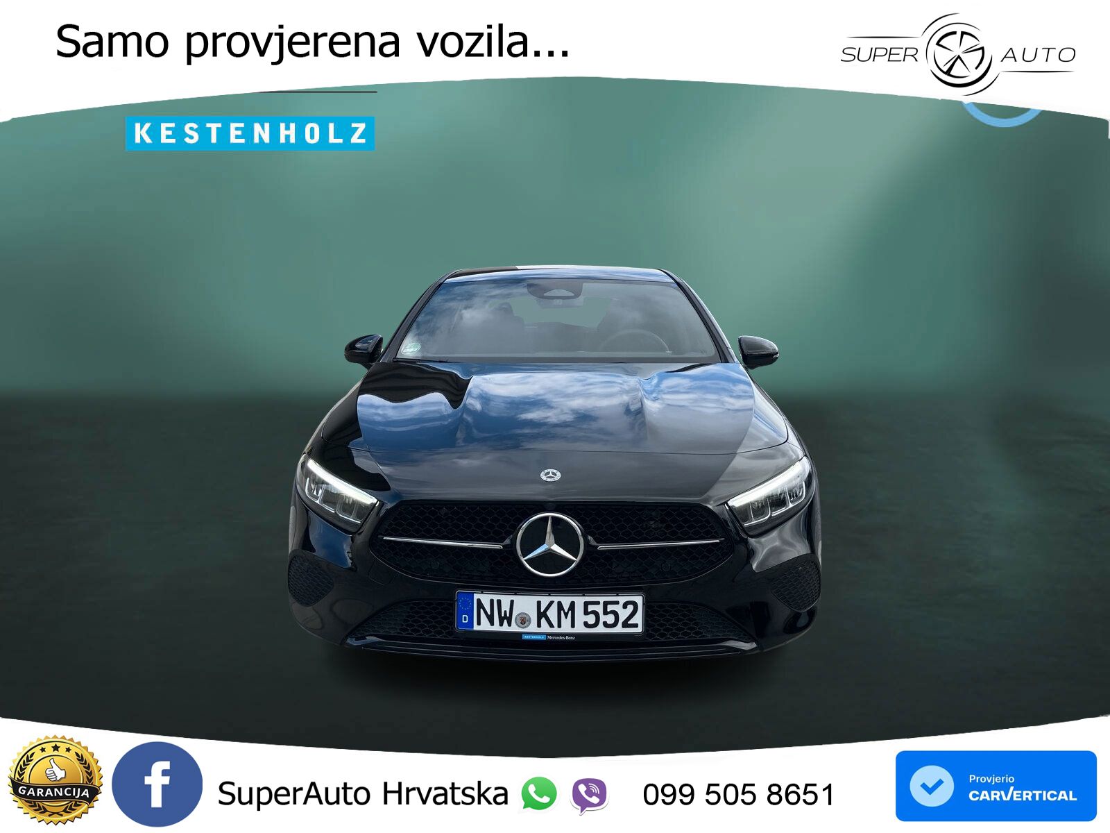 Mercedes-Benz A 200 7G-DCT LED+GR SJED+ACC