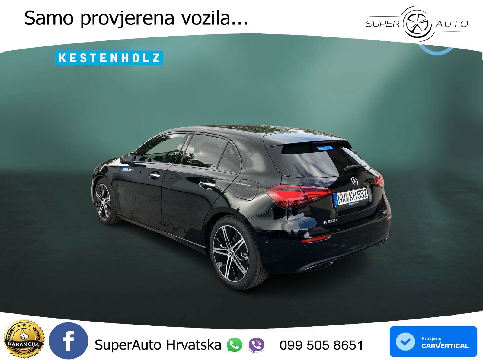 Mercedes-Benz A 200 7G-DCT LED+GR SJED+ACC