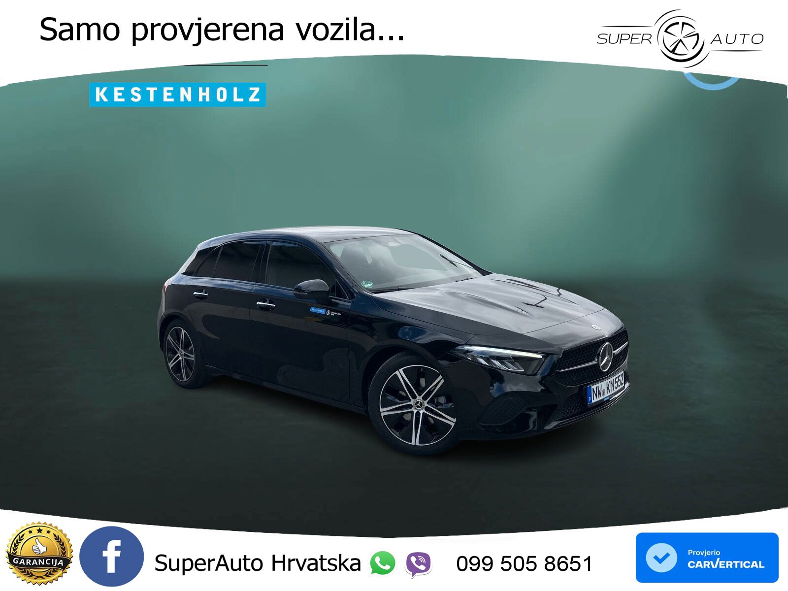 Mercedes-Benz A 200 7G-DCT LED+GR SJED+ACC