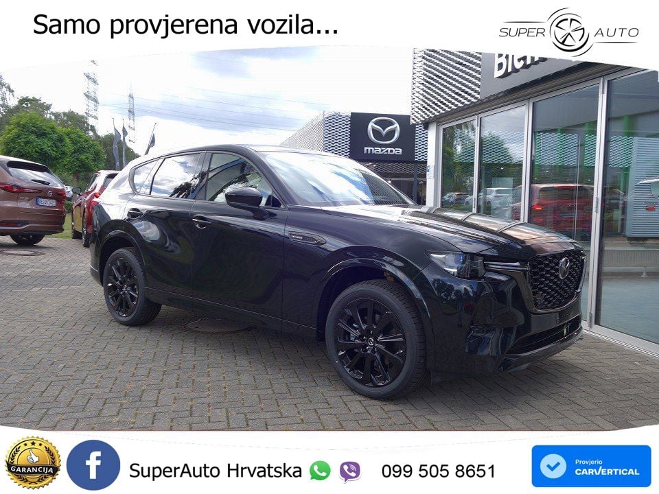 Mazda CX-60 2.5 e-Skyactiv (328 KS) AWD Automatic ACC+HEAD+4xGR SJED+360+PANO