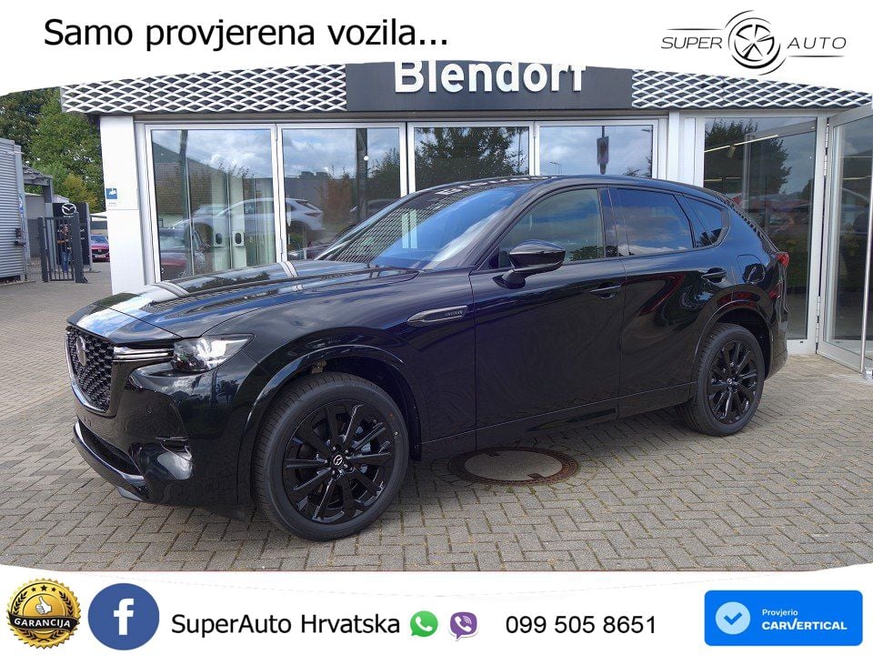 Mazda CX-60 2.5 e-Skyactiv (328 KS) AWD Automatic ACC+HEAD+4xGR SJED+360+PANO