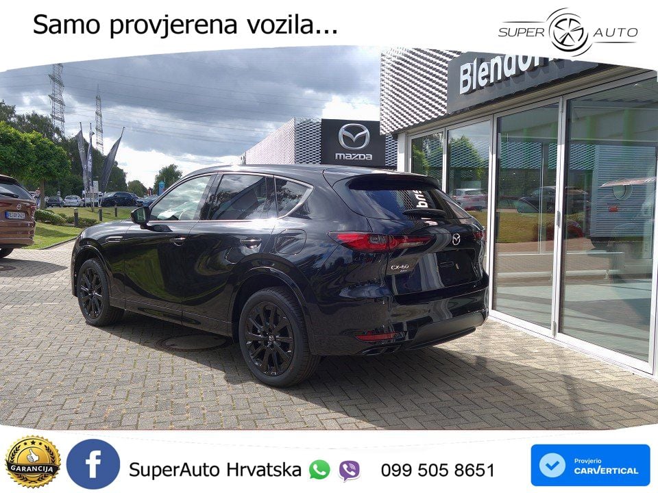 Mazda CX-60 2.5 e-Skyactiv (328 KS) AWD Automatic ACC+HEAD+4xGR SJED+360+PANO