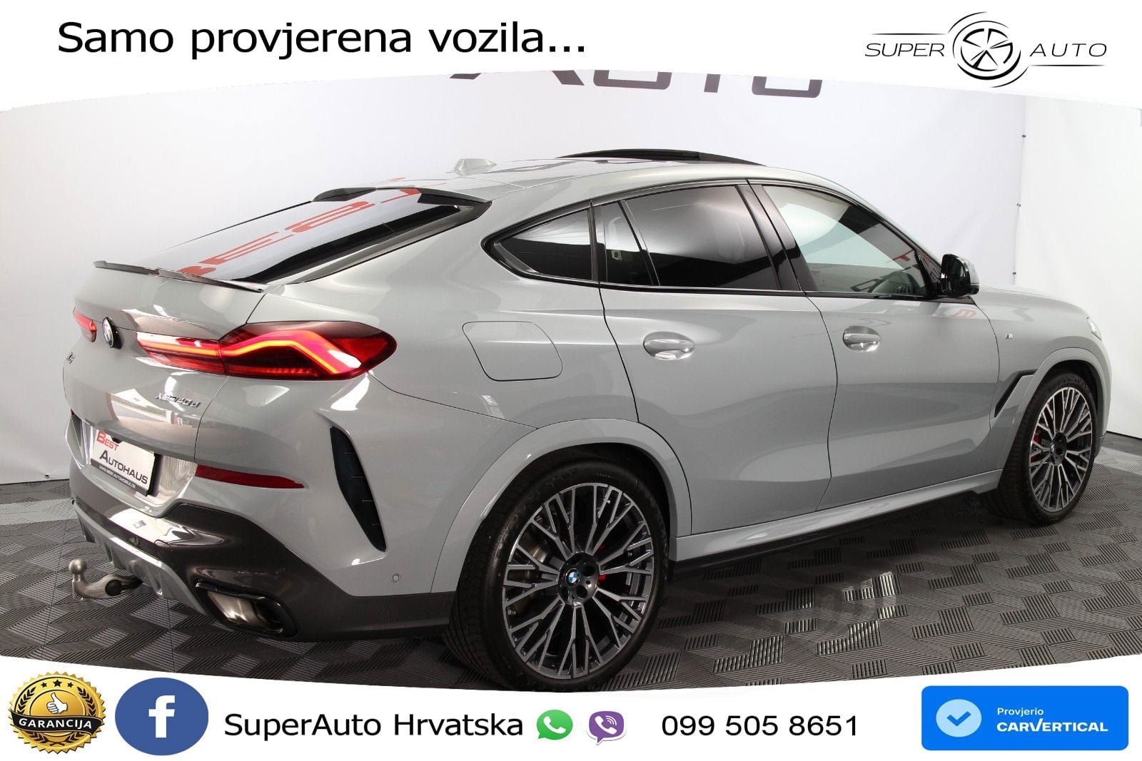 BMW X6 40d (352 KS) xDrive Steptronic M Sport LED+GR SJED+ACC