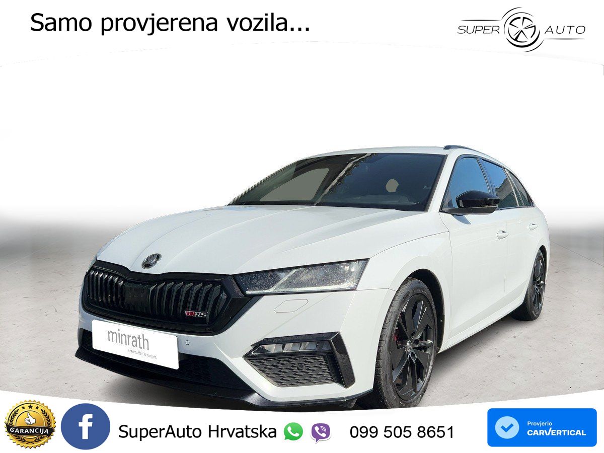 Škoda Octavia Combi RS 2.0 TDI (200 KS) DSG LED+GR SJED+ACC