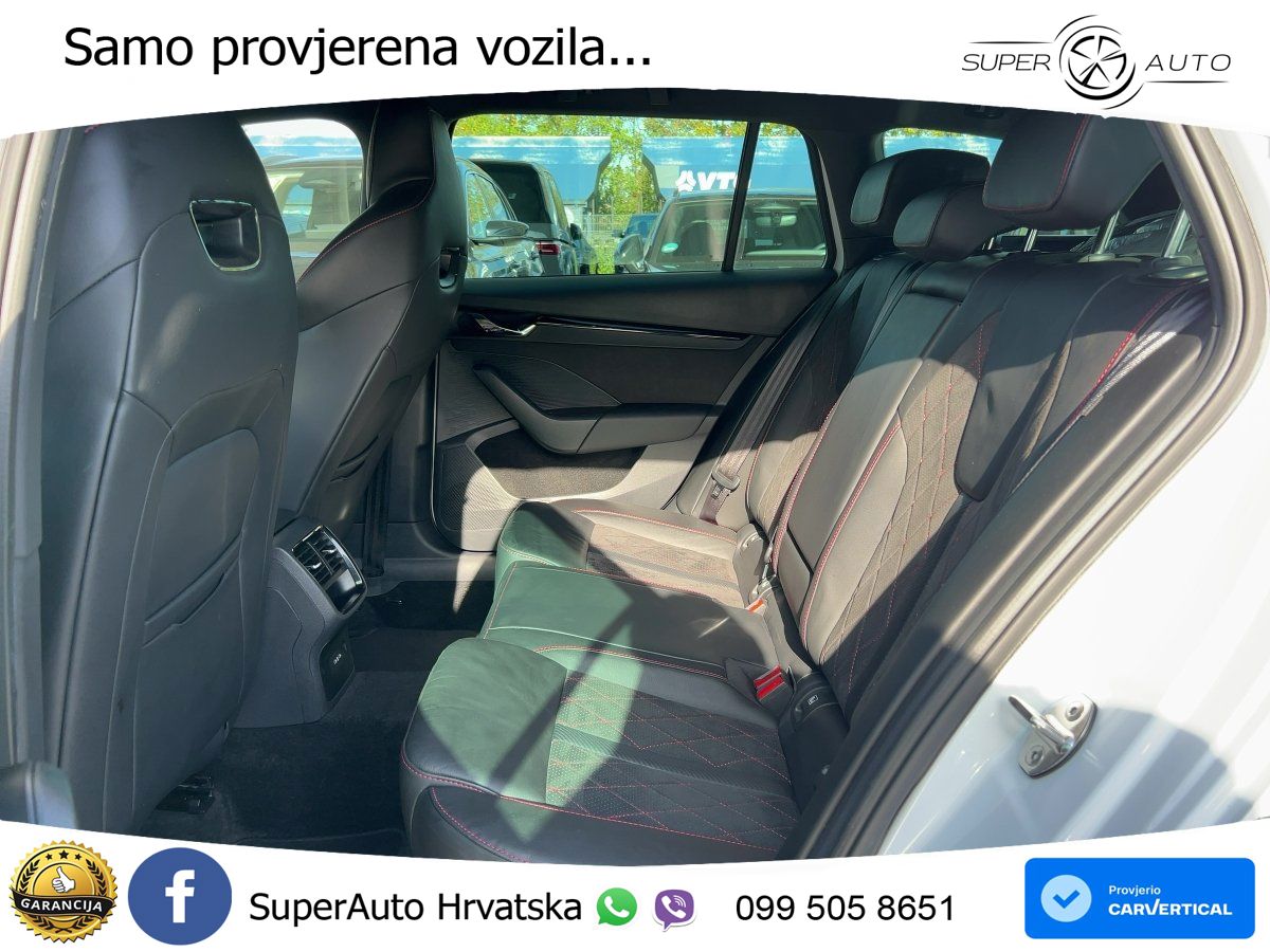 Škoda Octavia Combi RS 2.0 TDI (200 KS) DSG LED+GR SJED+ACC