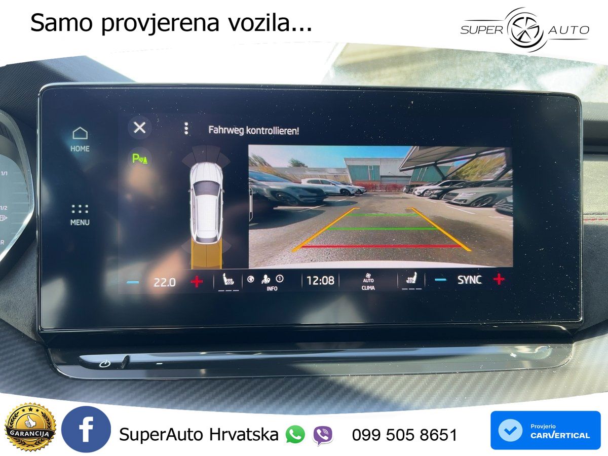 Škoda Octavia Combi RS 2.0 TDI (200 KS) DSG LED+GR SJED+ACC