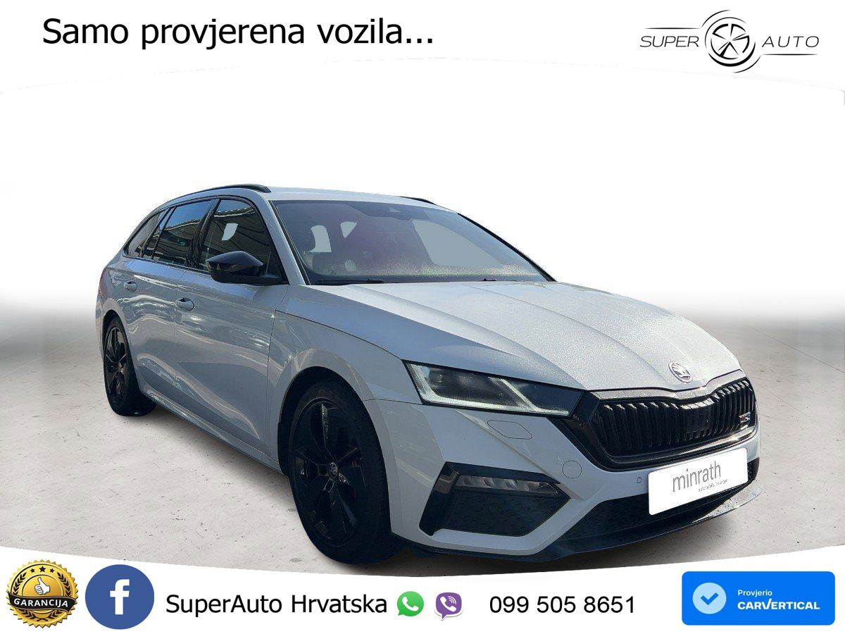 Škoda Octavia Combi RS 2.0 TDI (200 KS) DSG LED+GR SJED+ACC