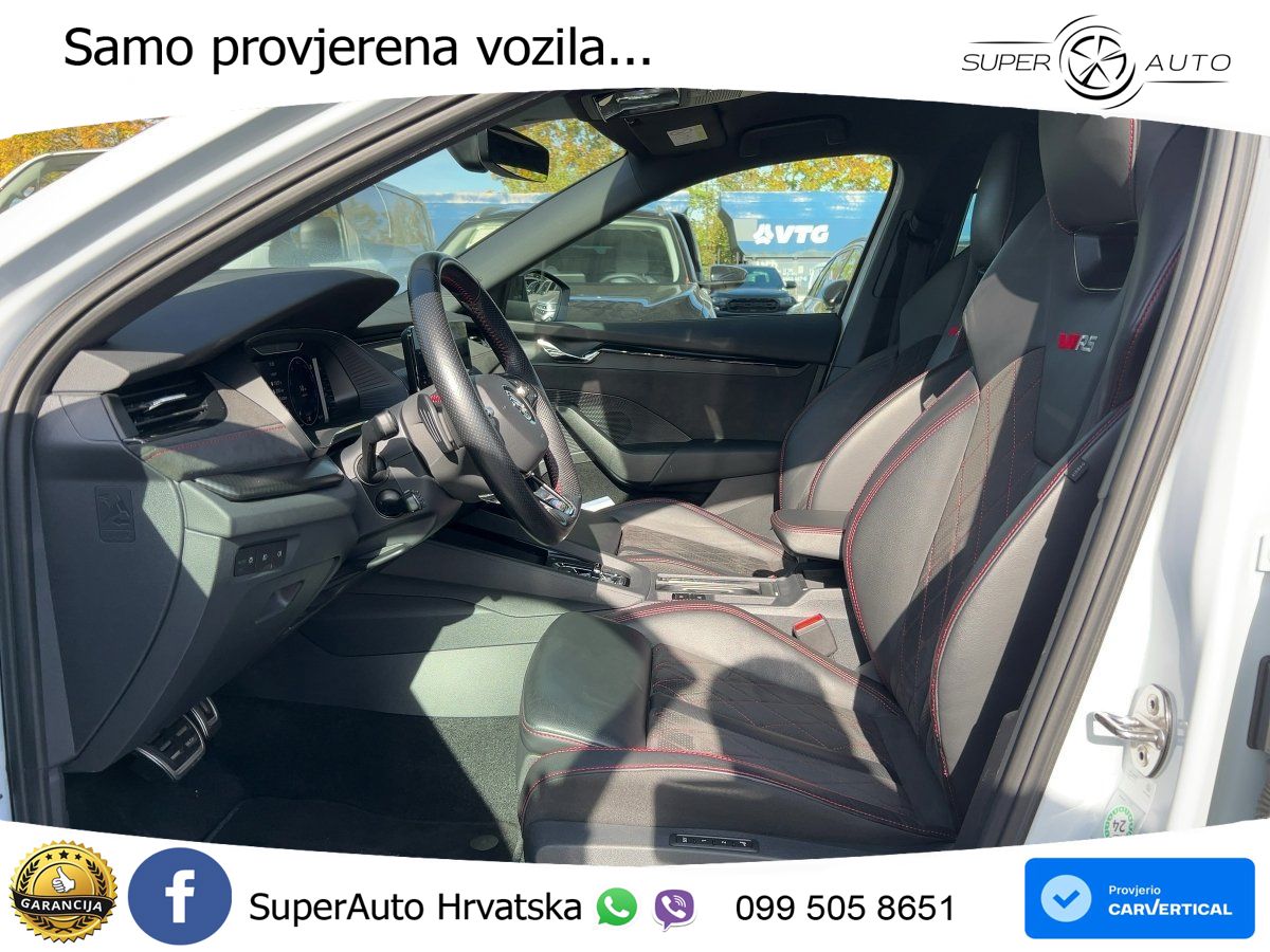 Škoda Octavia Combi RS 2.0 TDI (200 KS) DSG LED+GR SJED+ACC
