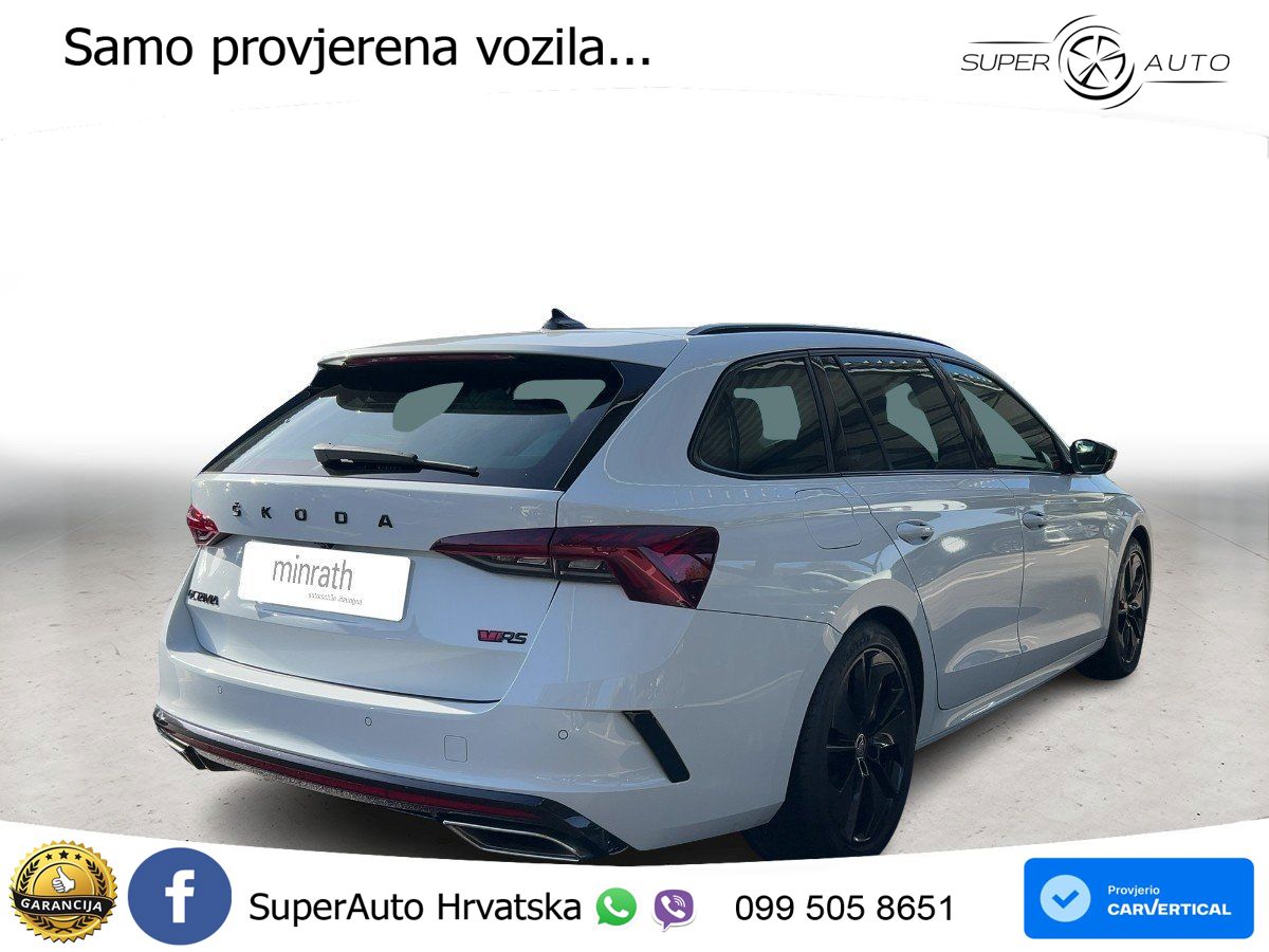 Škoda Octavia Combi RS 2.0 TDI (200 KS) DSG LED+GR SJED+ACC