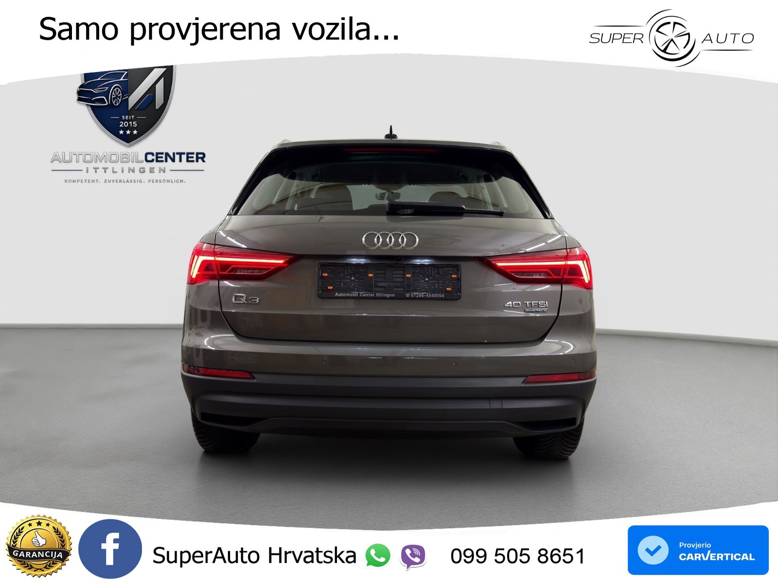 Audi Q3 40 TFSI (190 KS) quattro S tronic