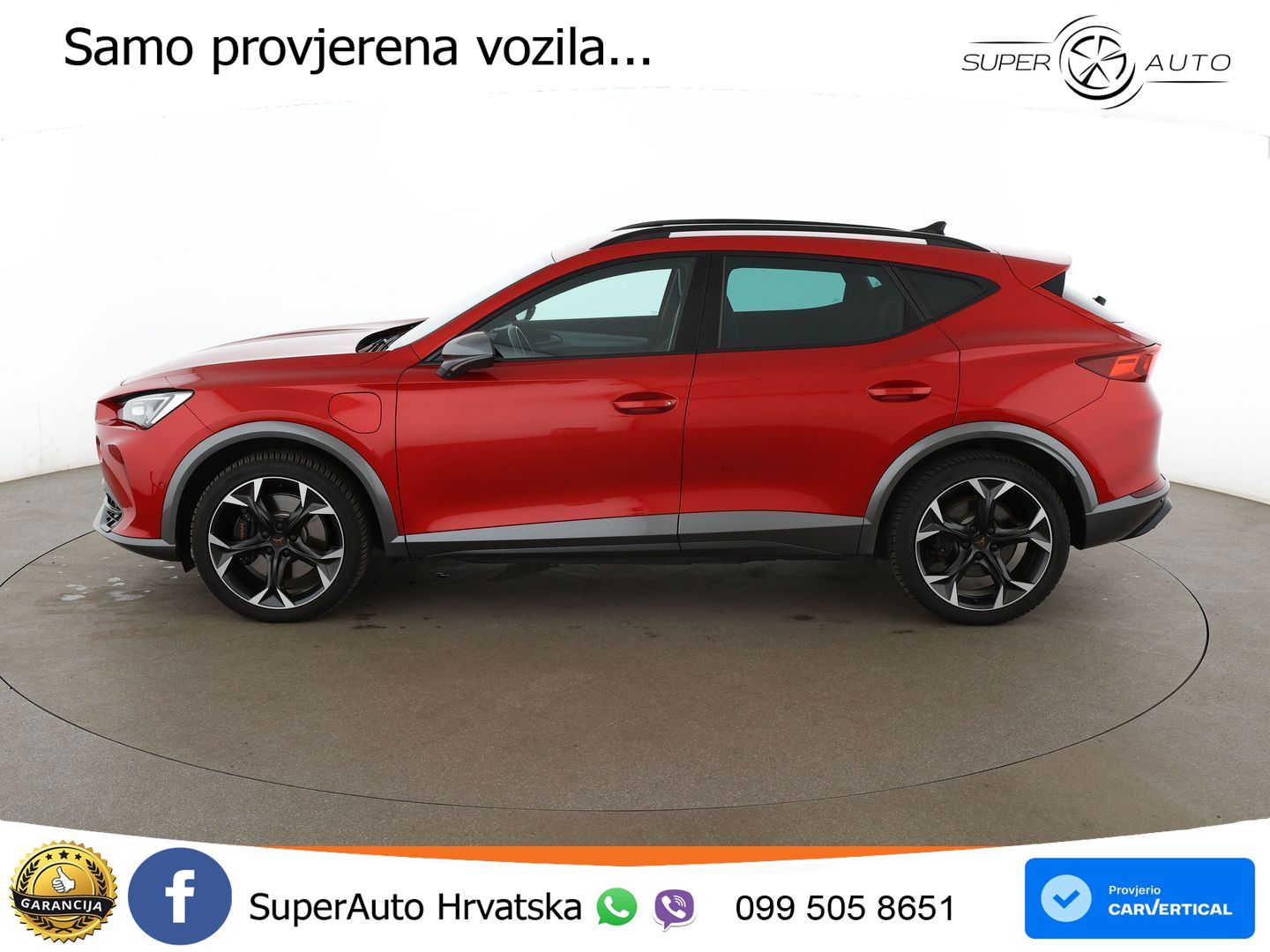 Cupra Formentor 1.4 TSI (245 KS) e-Hybrid DSG VZ LED+GR SJED+ACC