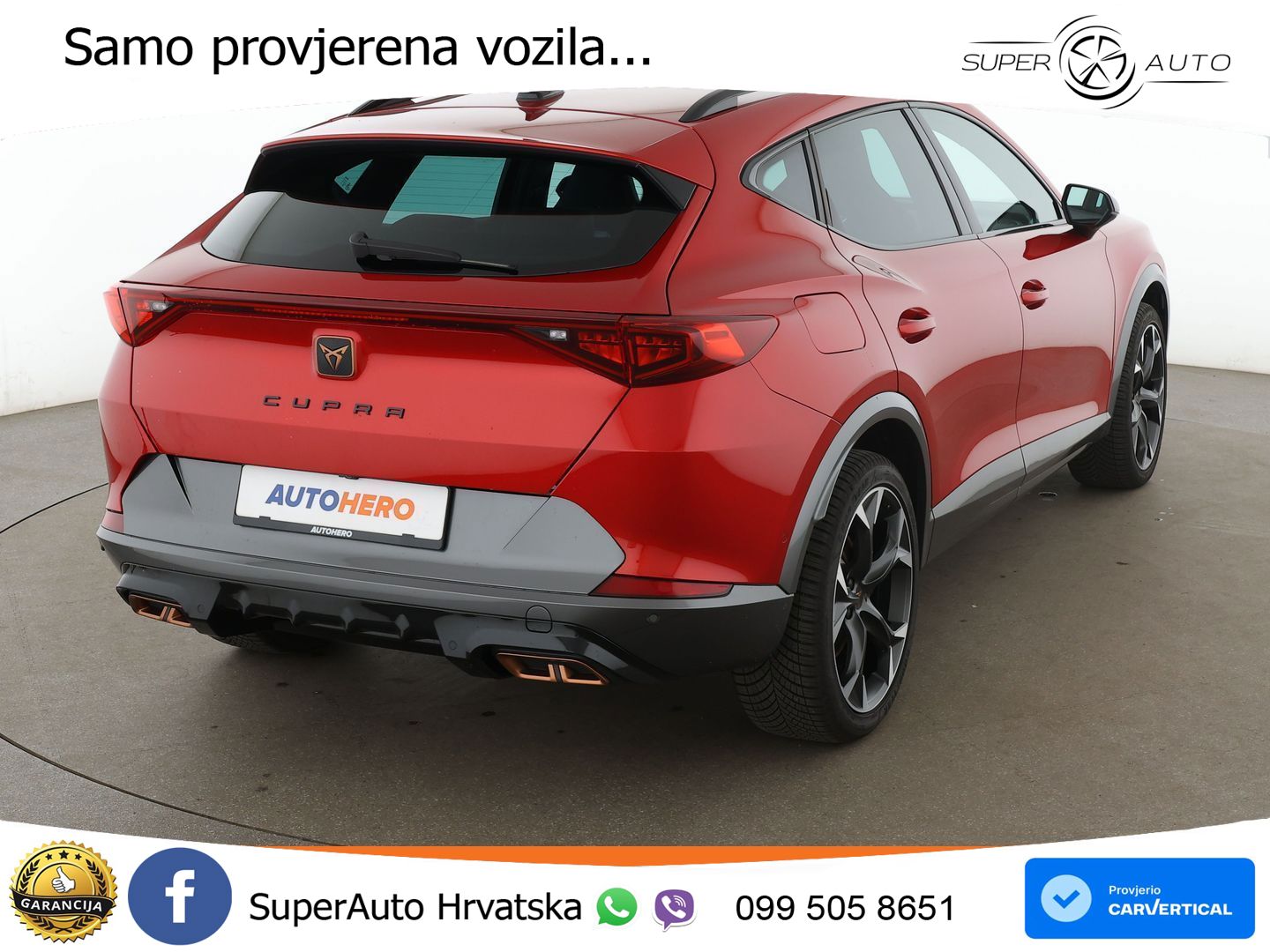 Cupra Formentor 1.4 TSI (245 KS) e-Hybrid DSG VZ LED+GR SJED+ACC