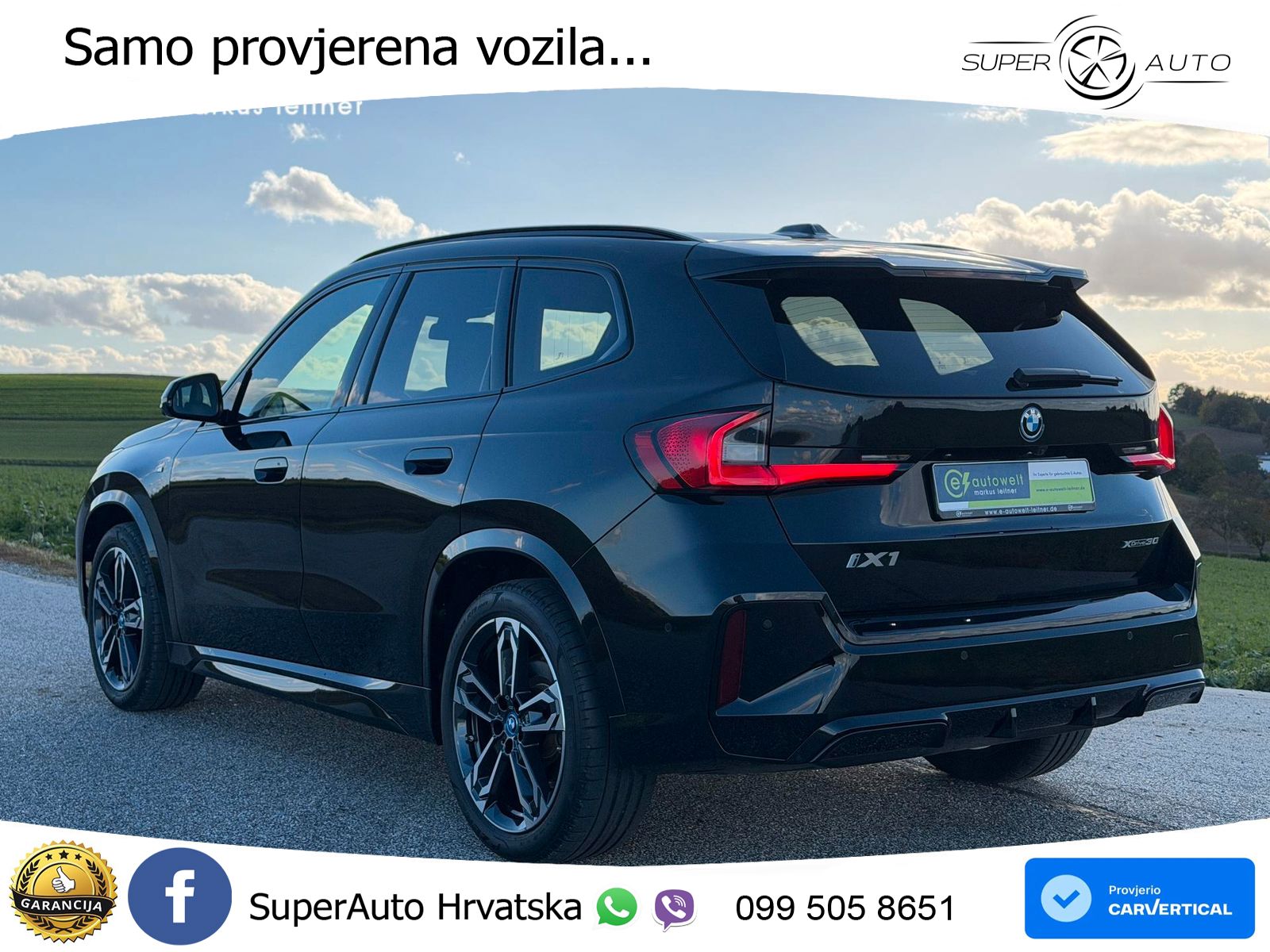 BMW iX1 68 kWh (313 KS) xDrive30 M Sport ACC+HEAD+GR SJED+360+PANO