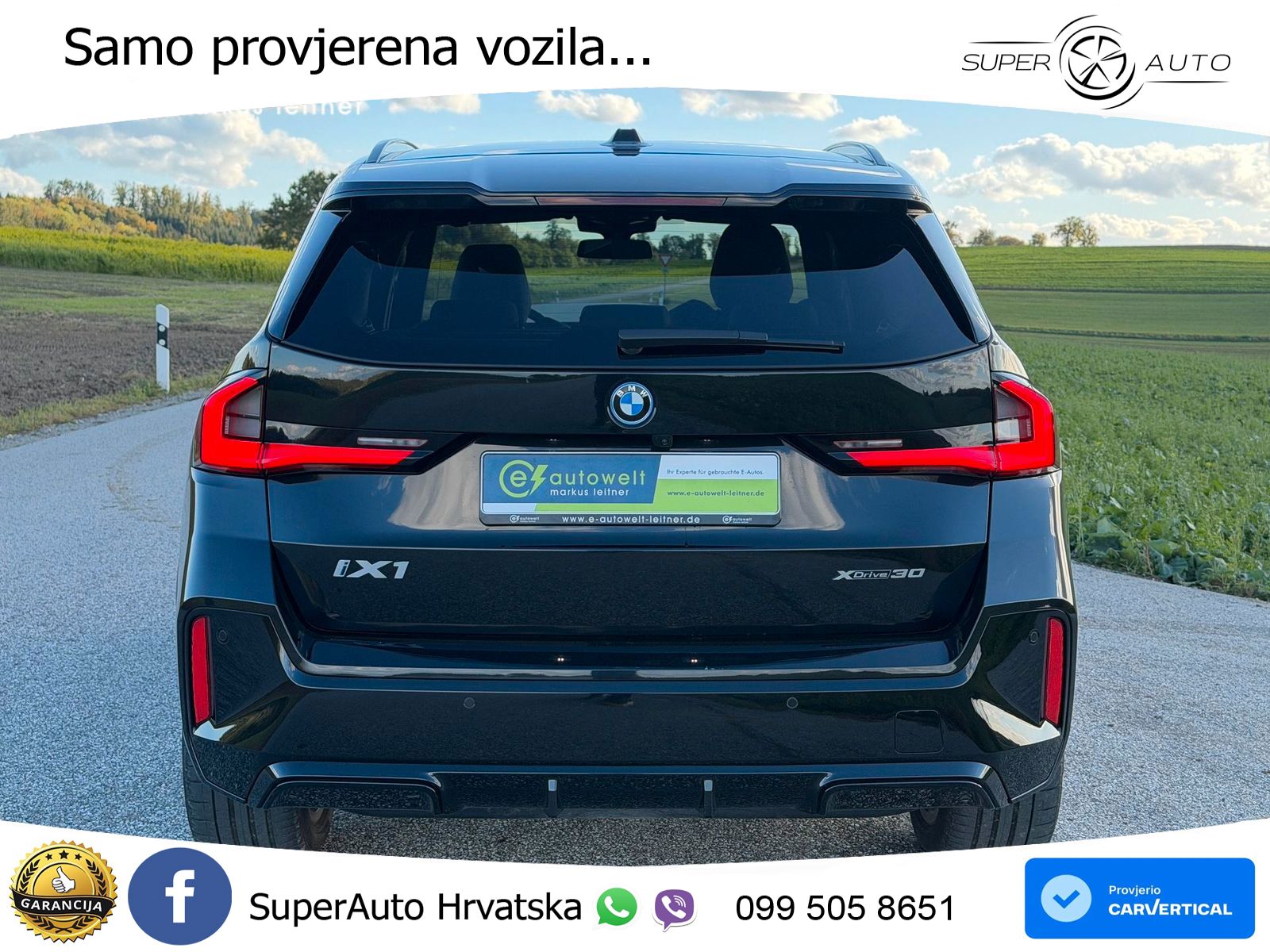 BMW iX1 68 kWh (313 KS) xDrive30 M Sport ACC+HEAD+GR SJED+360+PANO