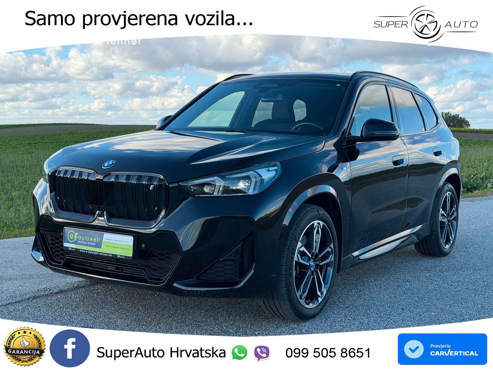 BMW iX1 68 kWh (313 KS) xDrive30 M Sport ACC+HEAD+GR SJED+360+PANO