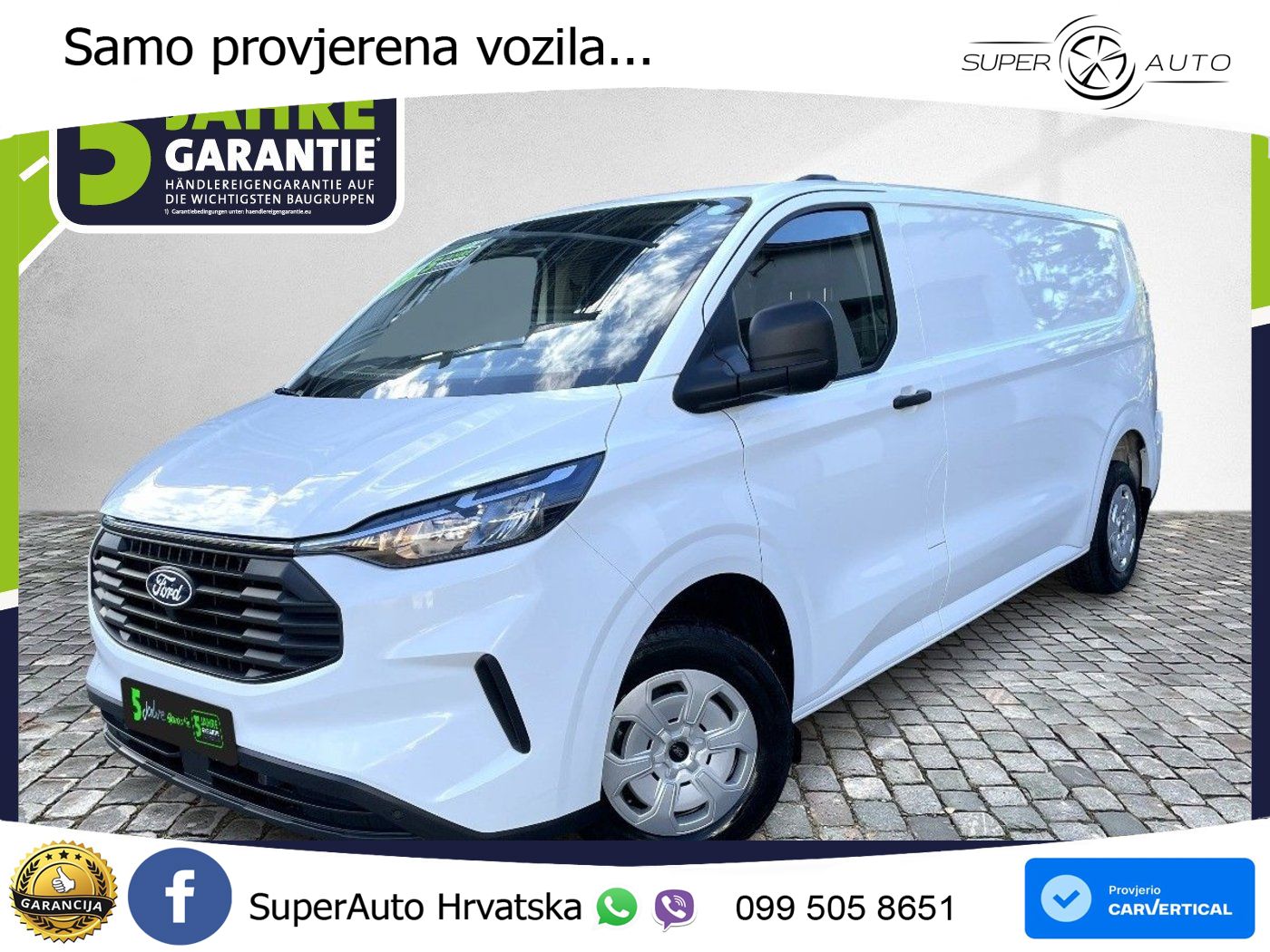 Ford Transit Custom Kasten 320 L2 Trend Navi App Kame 136 KS