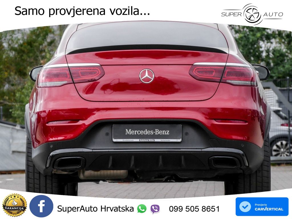 Mercedes GLC Coupe 400d (330 KS) 4MATIC 9G-TRONIC AMG LED+GR SJED+ACC
