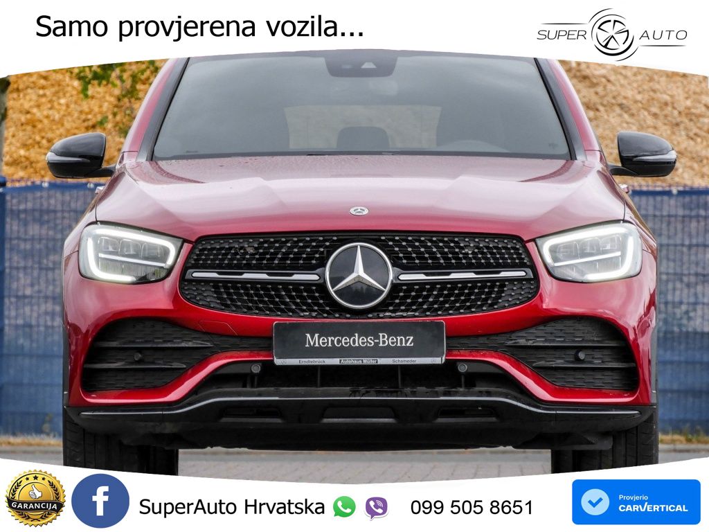 Mercedes GLC Coupe 400d (330 KS) 4MATIC 9G-TRONIC AMG LED+GR SJED+ACC