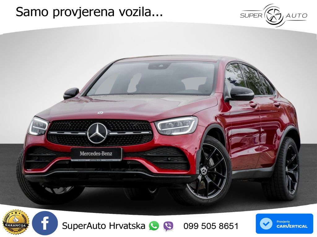 Mercedes GLC Coupe 400d (330 KS) 4MATIC 9G-TRONIC AMG LED+GR SJED+ACC